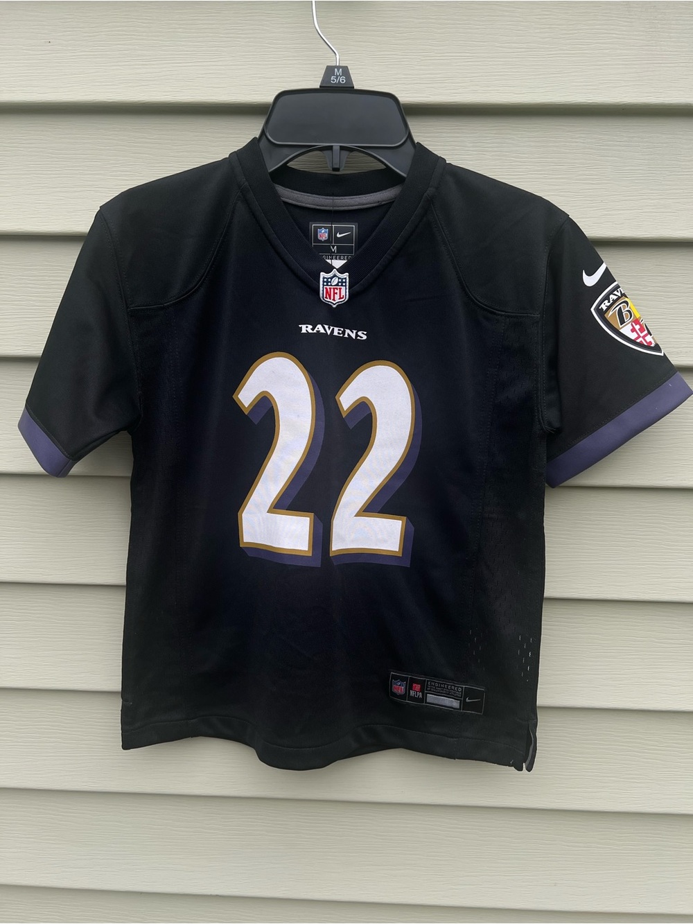 Baltimore Raven’s Derrick Henry #22 Game Jersey *NEW* Youth Size 5/6